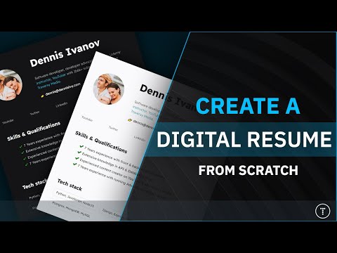 82-Creating Digital Resume Templates